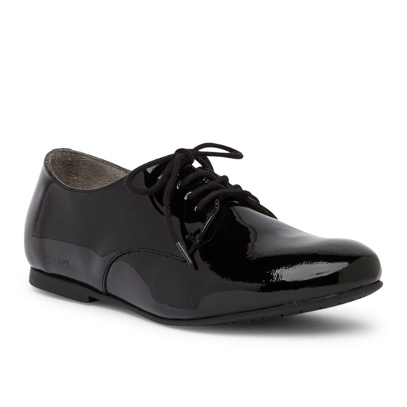 Birkenstock Shoes - Birkenstock Womens Saunders Lace Up Shoe Glossy 42